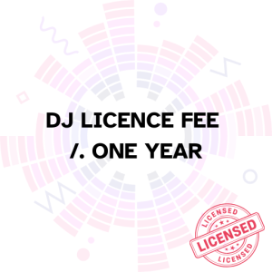 DJ LICENCE FEE /. ONE YEAR
